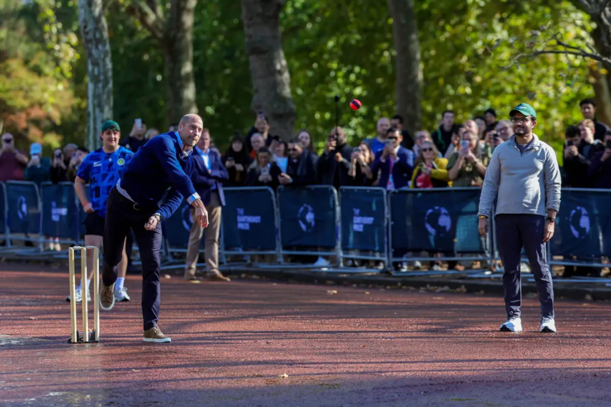 Prince William Orchestrates a Royal Cricket Match at Buckingham Palace to Herald Earthshot Prize’s Indian Debut