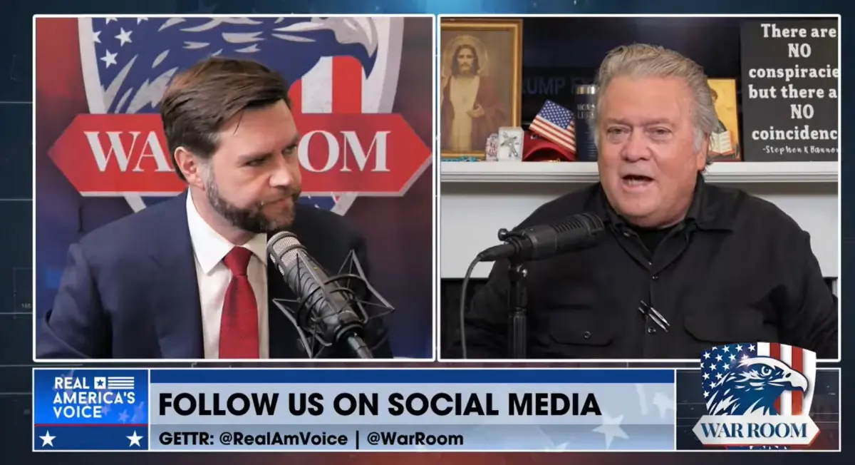 Steve Bannon Challenges Vice President-Elect JD Vance to Confront Tech Oligarchs Over H-1B Visa Policies and Domestic Labor Interests