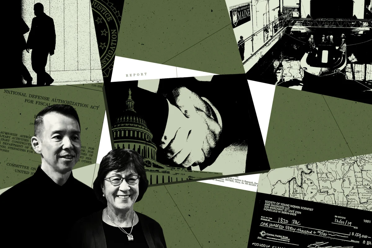 Unveiling a Stalled Bribery Probe: Allegations Link Senator Susan Collins to Illicit Campaign Donations and Defense Contracts